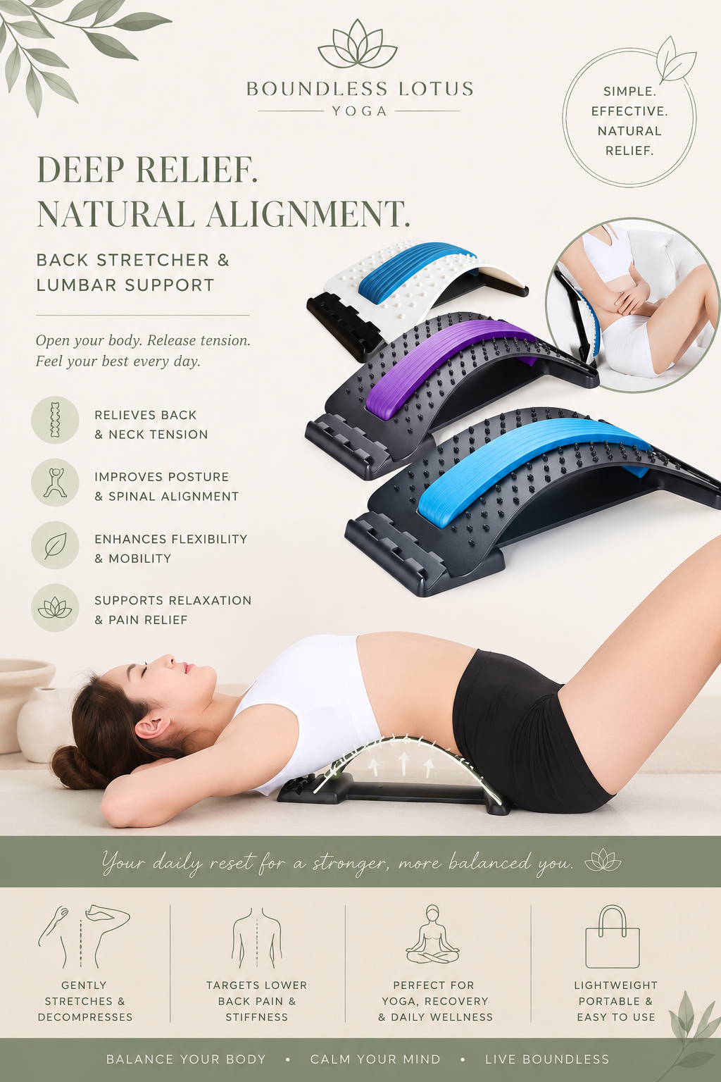 Spinal Reset Back Stretcher