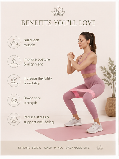 13-Piece Yoga & Pilates Set