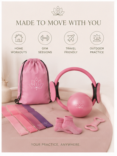 13-Piece Yoga & Pilates Set