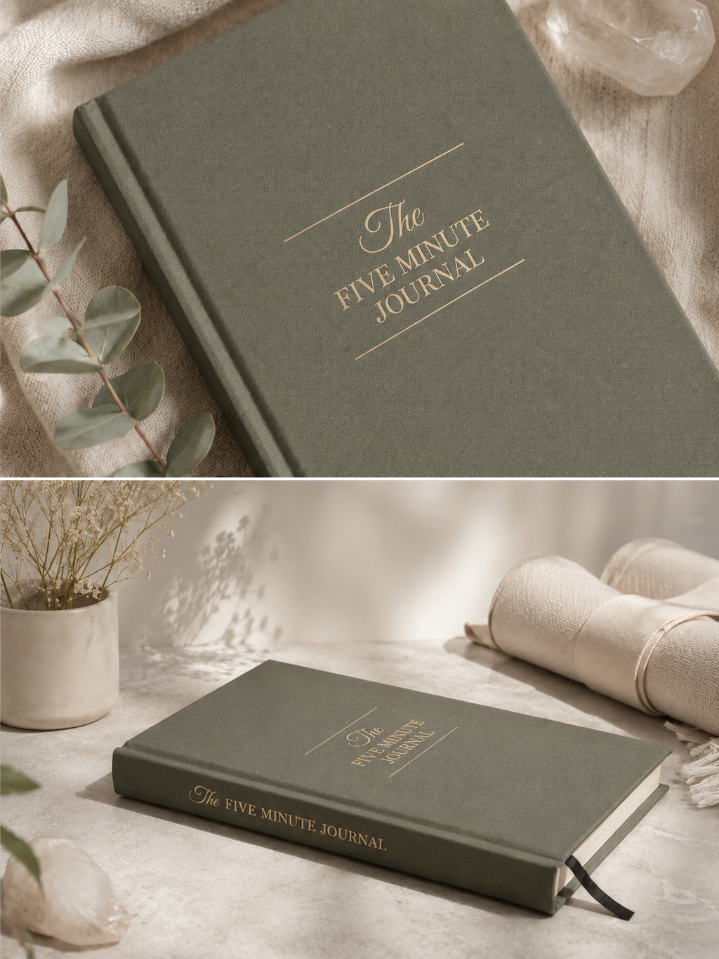 The Five Minute Journal - Earth Green