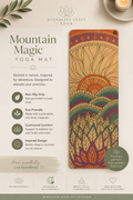 Mountain Magic Aura Cork Yoga Mat