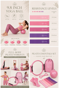 13-Piece Yoga & Pilates Set